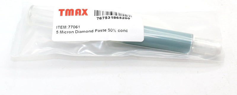 T-MAX معجون تلميع الماس 5 ميكرون 50% تركيز 4000 حبيبة 5 جرام في حقنة تلميع دقيقة للمجوهرات، المعادن، الخواتم، الأحجار الكريمة، الزجاج، العملات - Image 3